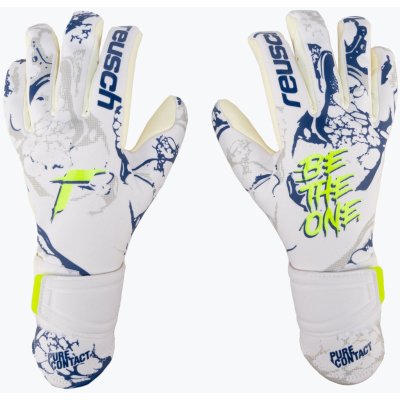 Reusch Pure Contact Gold X bílá/modrá 5370901-1089 – Zboží Dáma