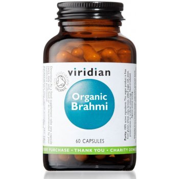 Viridian Organic Brahmi 60 kapslí