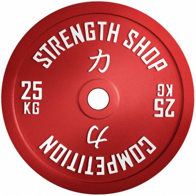 STRENGTHSYSTEM Kalibrovaný kotouč litinový 25 kg 50 mm – Zboží Mobilmania