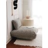 Sedací vak a pytel Atelier del Sofa Cushion Dokuma - Zikzak Grey