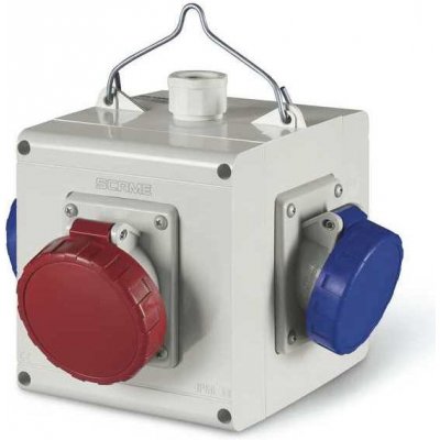 SCAME Kostka závěsná 4x230V/16A 623.2222 – Zboží Mobilmania