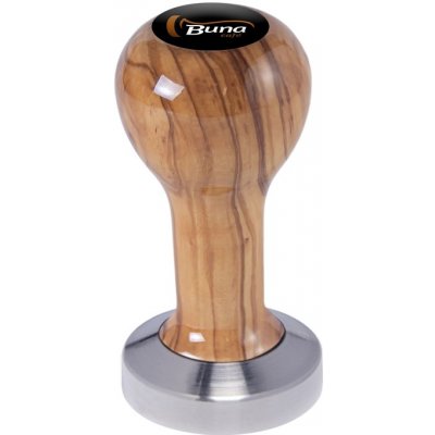Buna Café Tamper oliva, lak, TP, nerez mat, plochý 51 mm – Zboží Mobilmania