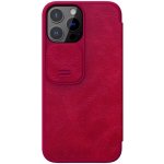 Pouzdro Nillkin Qin Book iPhone 13 Pro Max Red – Zbozi.Blesk.cz