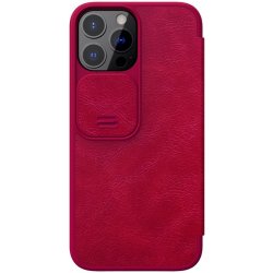 Pouzdro Nillkin Qin Book iPhone 13 Pro Max Red