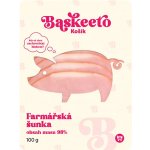 Baskeeto Farmářská šunka 98% masa 100 g – Sleviste.cz