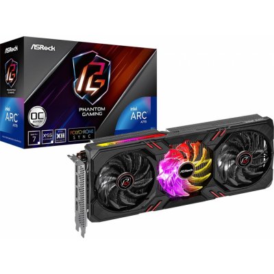 ASRock Arc A770 Phantom Gaming OC 16GB GDDR6 90-GA4KZZ-00UANF – Zboží Živě