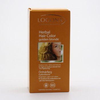 Logona barva na vlasy henna zlatá blond 010 100 g