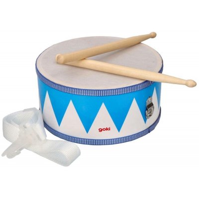 Montessori Bubínek modrý s dřevěnými paličkami, 20 cm – Sleviste.cz