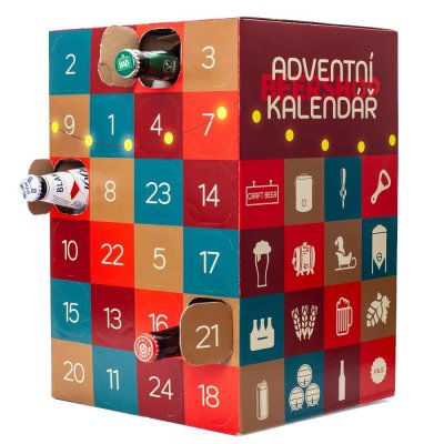 Beershop Pivní adventní kalendář – Zboží Dáma