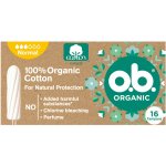 O.B. Tampóny Organic Normal 16 ks – Zboží Dáma