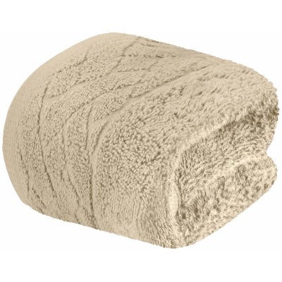 Livarno home ručník s BIO bavlnou 50 x 100 cm béžová – Zboží Mobilmania