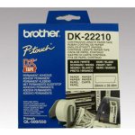 Papírová role Brother DK22210, 29mm x 30.48m, bílá, 1 ks – Zboží Živě