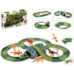 Mustar Variabilní dráha s dinosaury a tunelem 144 dílů – Zboží Mobilmania