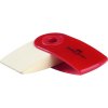 Guma a pryž Faber Castell 182411 Stěrací pryž Sleeve Mini červená/modrá
