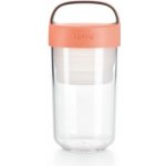 Lékué Jar To Go svačinový box 600 ml lososový – Zboží Dáma