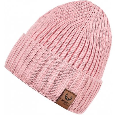 Zimní čepice 2 pudrová – Zboží Mobilmania