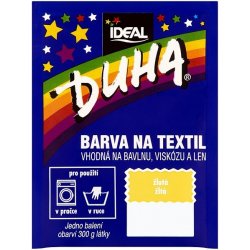 Duha barva na textil 15 g Žlutá