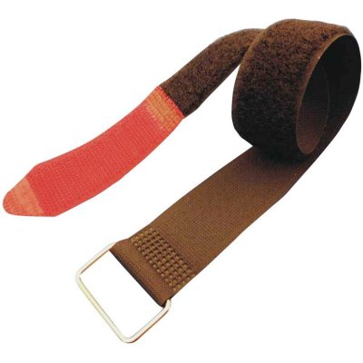 FASTECH® F101-50-2000M pásek se suchým zipem, s páskem, háčková a flaušová část, (d x š) 2000 mm x 50 mm, černá, červená – Hledejceny.cz