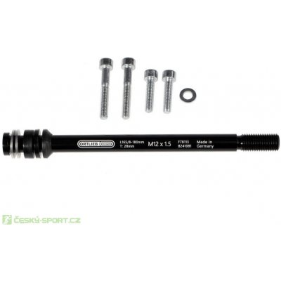 Ortlieb Thru Axle M6-Connector osa k upevnění nosičů - 1 mm – Sleviste.cz