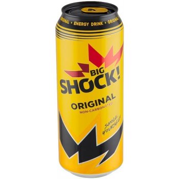 Big Shock! Original energetický nápoj nesycený 500 ml