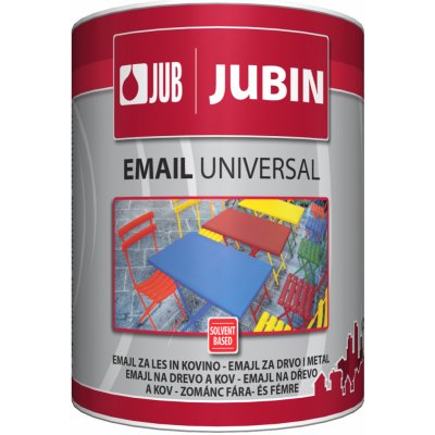 Jub Jubin Email universal 0,75 l tmavě hnědá – Zboží Mobilmania