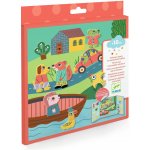 Djeco Přemístitelné samolepky pro nejmenší Zvířátka – Hledejceny.cz