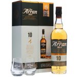 Arran 10y 46% 0,7 l (dárkové balení 2 sklenice) – Hledejceny.cz