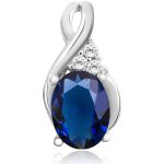 Lunica Stříbrný přívěsek SAFÍR 0264 – Sleviste.cz