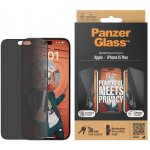 PanzerGlass Privacy Apple iPhone 15 Plus s instalačním rámečkem P2811 – Zboží Živě