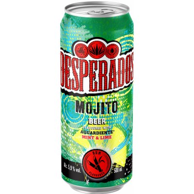 Desperados mojito 0,5 l (plech) – Sleviste.cz