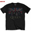 Dětské tričko Queen tričko, Vintage Union Jack Black
