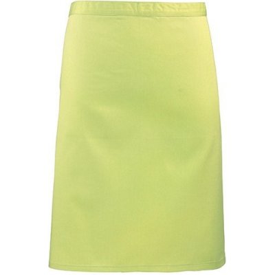 Premier Workwear Pracovní zástěra středně dlouhá PR151 Lime Pantone 382 70x50cm – Hledejceny.cz