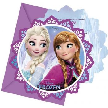 Pozvánky Frozen - Ledové království