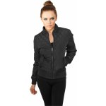 Urban Classics Ladies Diamond Quilt Nylon Jacket černá – Zboží Mobilmania