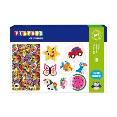 Playbox Zažehlovací korálky 4000ks sada – Hledejceny.cz