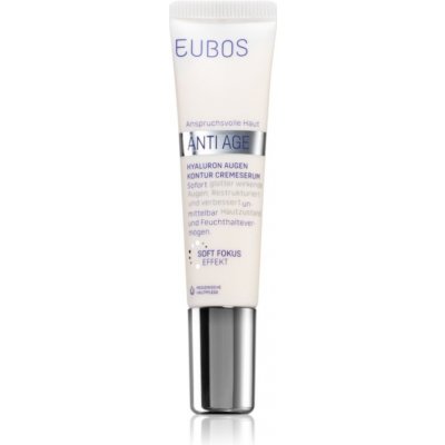 Eubos Hyaluron krémové sérum na oční okolí bioactive Hyaluronic Acid and Matrikines + Liftonin 15 ml – Zboží Mobilmania