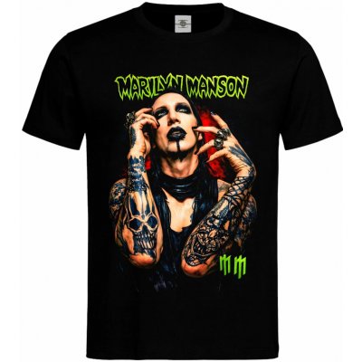 Tričko Marilyn Manson Černá – Zbozi.Blesk.cz