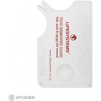 Lifesystems Tick Remover Card 85 x 54 mm – Zboží Mobilmania