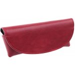 Kožené pouzdro na brýle Hajn červené – Zboží Mobilmania