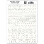 Woodland Scenics propisot písmena Roman R.R. bílá MG702 – Sleviste.cz