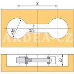 spojovací šroub pracovní desky -120mm – HobbyKompas.cz