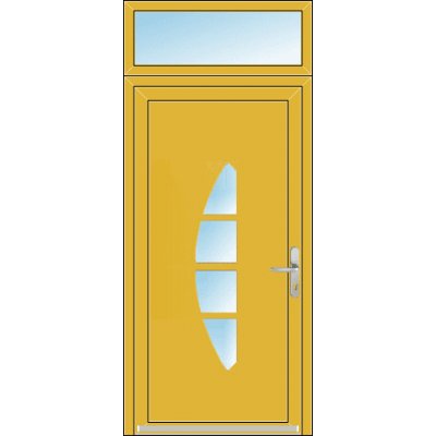OknaDvereNaMiru.cz Vchodové dveře STYL 116 + Nadsvětlík 90 x 220 cm – Hledejceny.cz