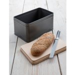 Plechový chlebník s dřevěným víkem Borough Garden Trading – Zboží Mobilmania