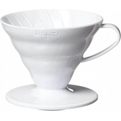 Hario Dripper V60-02 Plastic White – Zboží Dáma