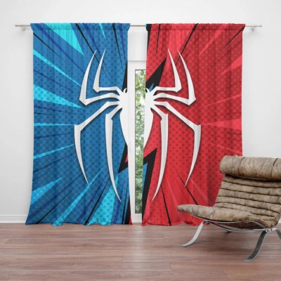 Závěsy Spider: 2 ks - 140x250 cm - Sablio – Hledejceny.cz