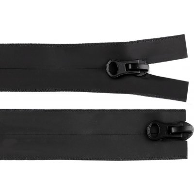 Zip voděodolný No 5 délka 70 cm spirálový matný 2 jezdce / dvoucestný Varianta: černá, Balení: 1 ks 59255/152040/273754 – Hledejceny.cz