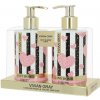 Kosmetická sada Vivian Gray Love Bomb luxusní tekuté mýdlo 250 ml + mléko na ruce 250 ml dárková sada