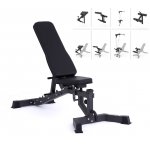 TRINFIT Bench L5 Pro s kopačem + bicepsovou opěrkou + kladkou – Zboží Dáma