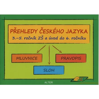 PŘEHLEDY ČESKÉHO JAZYKA 3.-5. ROČNÍK ZŠ A ÚVOD DO 6.ROČNÍKU - Lenka Bradáčová