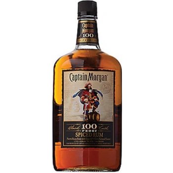 Captain Morgan Spiced Rum 100 Proof 50% 1,75 l (holá láhev)